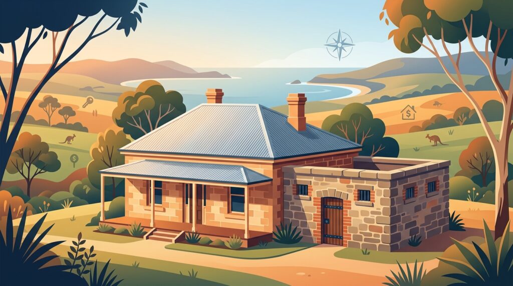 the-tasmanian-home-that-comes-with-its-own-jail Tasmania heritage property