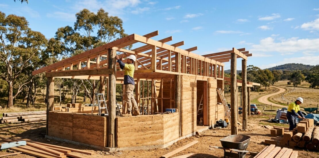 unconventional building materials home loan