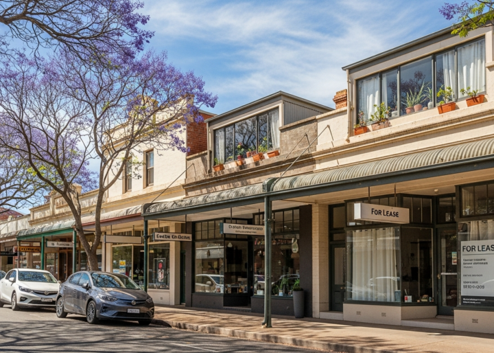 empty shops into housing